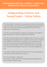 Safeguarding Briefing Number 7 - March 2021