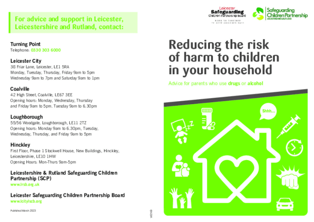 Reducing the risk of harm to children in your household (March 2023)