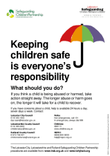 Keeping Children Safe Poster